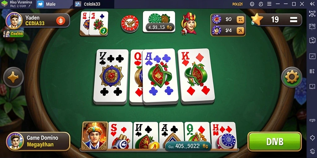 Screenshot menunjukkan gameplay seru dan interaktif di CERIA33.