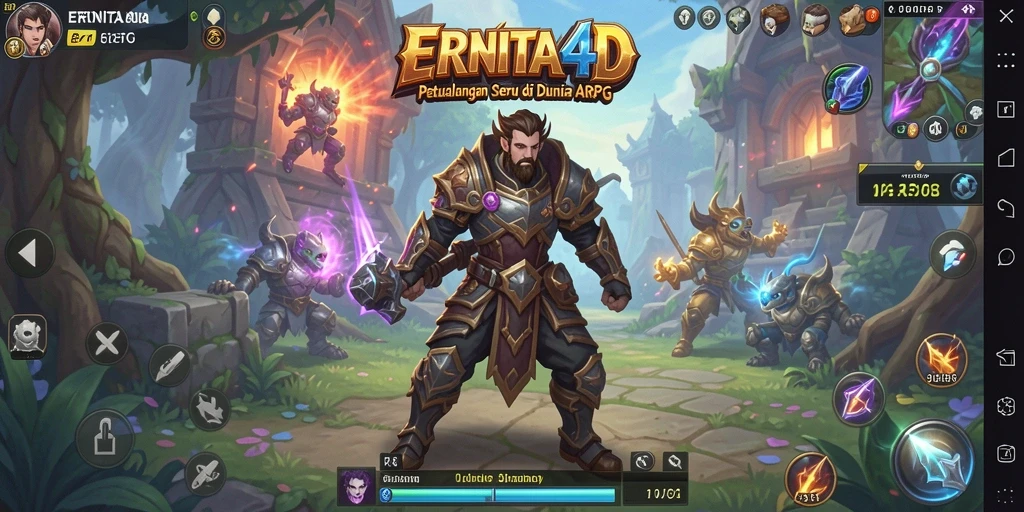 Tampilan intens pertarungan di ERNITA4D.