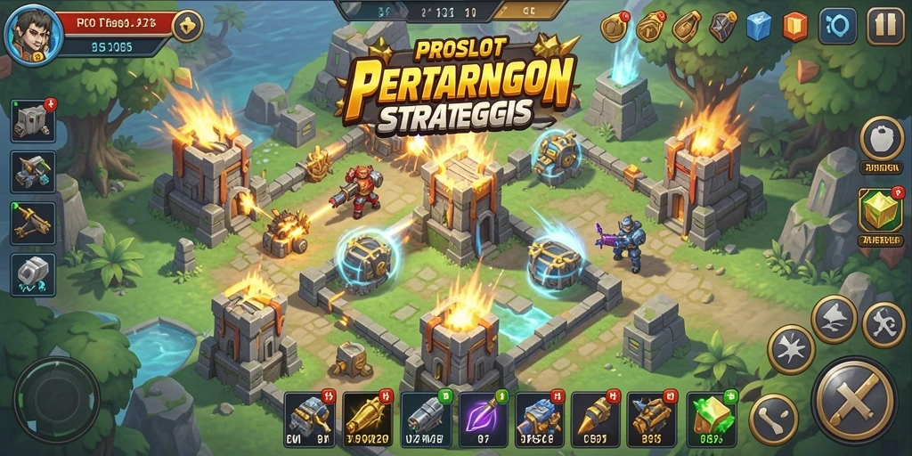 Tampilan gameplay PROSLOT yang seru dan strategis.