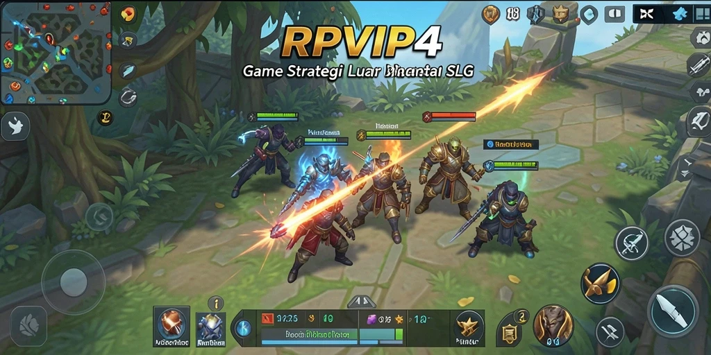 Gameplay RPVIP4 yang mendebarkan dan penuh strategi.