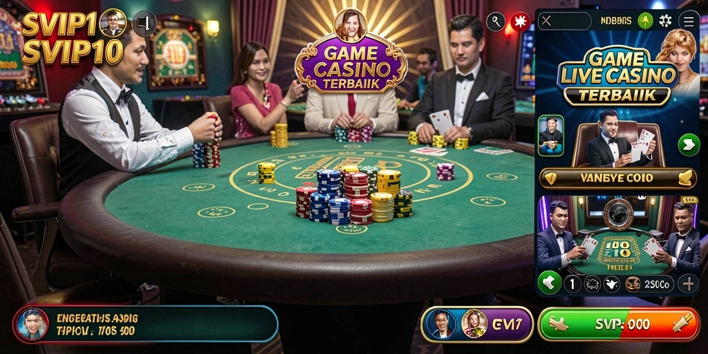 Gameplay menarik di SVIP10 dengan dealer langsung dan banyak permainan.